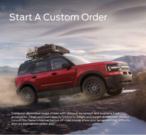 Start a custom order | Bill Jackson Ford in Troy AL